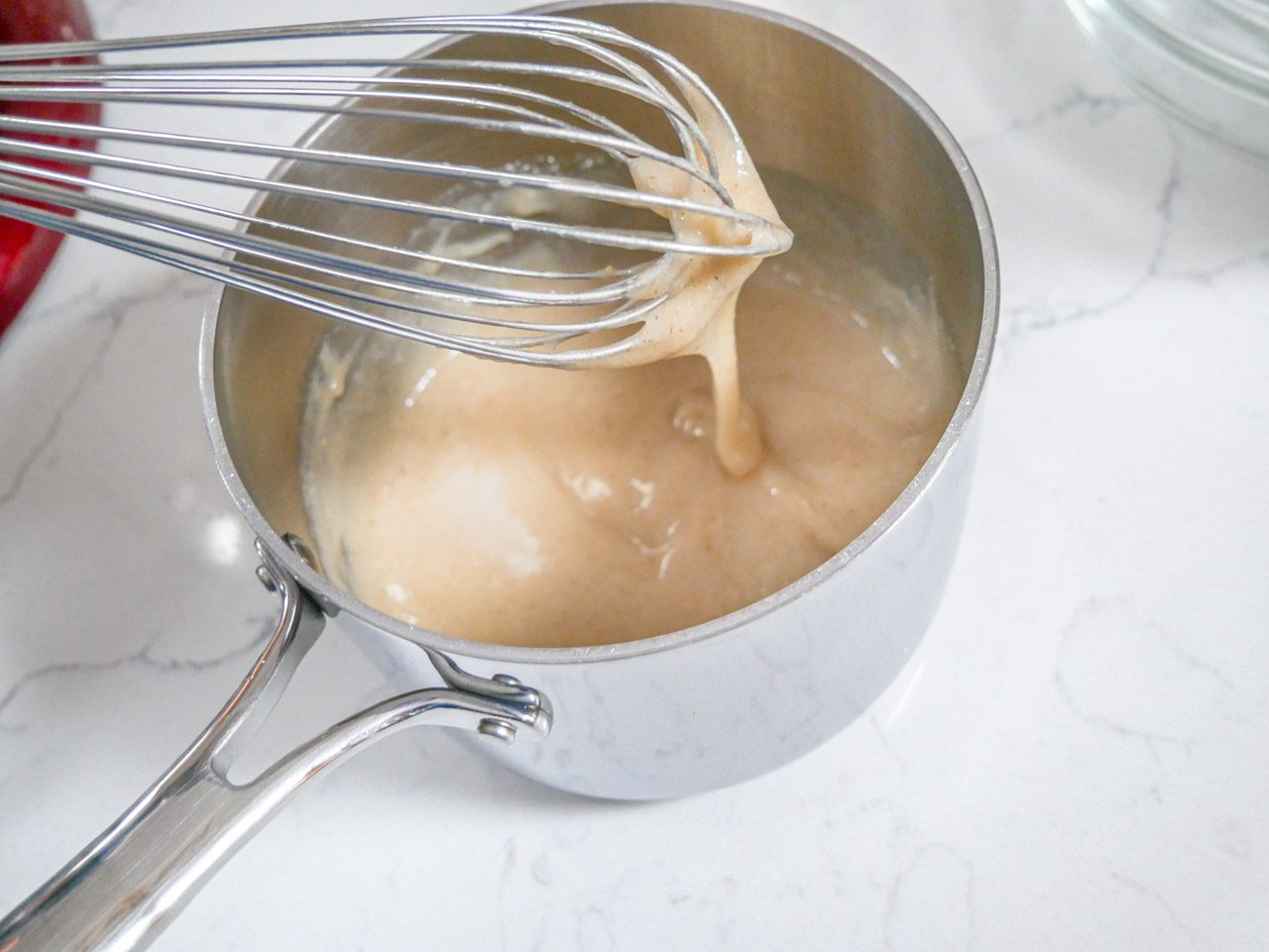 Brownie batter roux