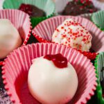 Cranberry gingerbread confection balls