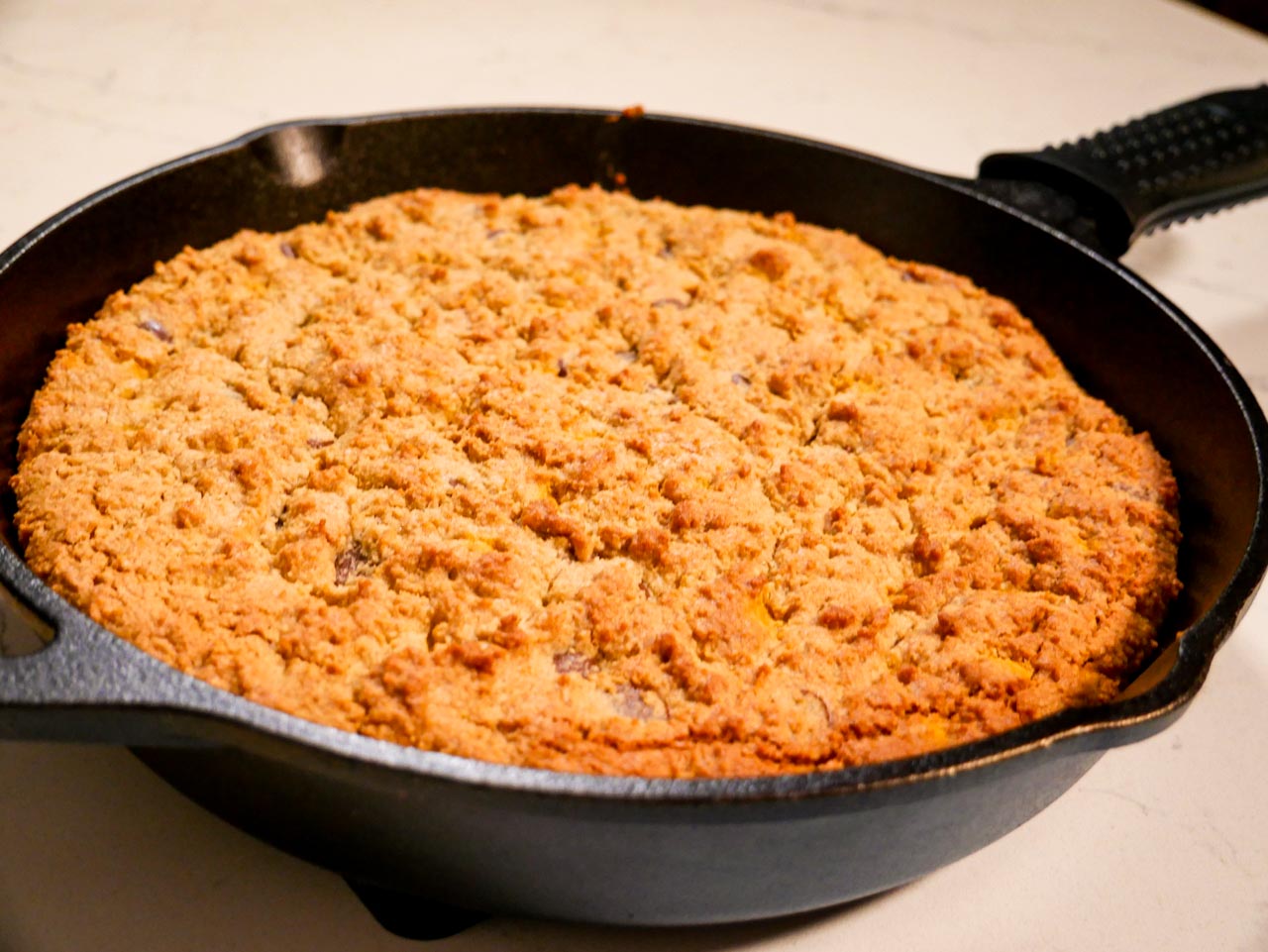 Cookie Skillet fresh out of the oven